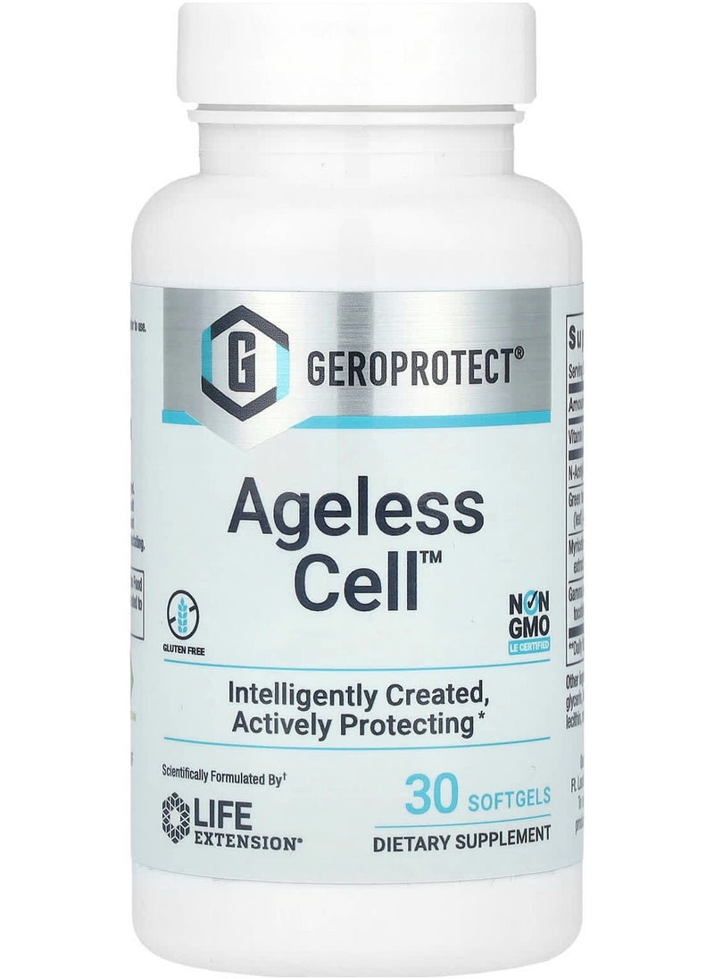 Life Extension GEROPROTECT, Ageless Cell, 30 Softgels 