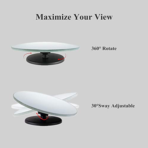 MARLBSTON 2 pcs Blind Spot Mirrors, 2" Round HD Glass Convex 360° Wide Angle Side Rear View Mirror with ABS Housing for Cars SUV and Trucks, Chrome, Pack of 2 - Image 2