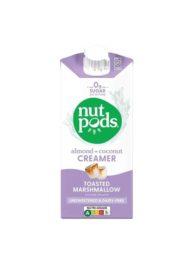 NUTPODS Toasted Marshmallow Unsweetened Dairy Free Creamer, 11.2 FZ - Image 1