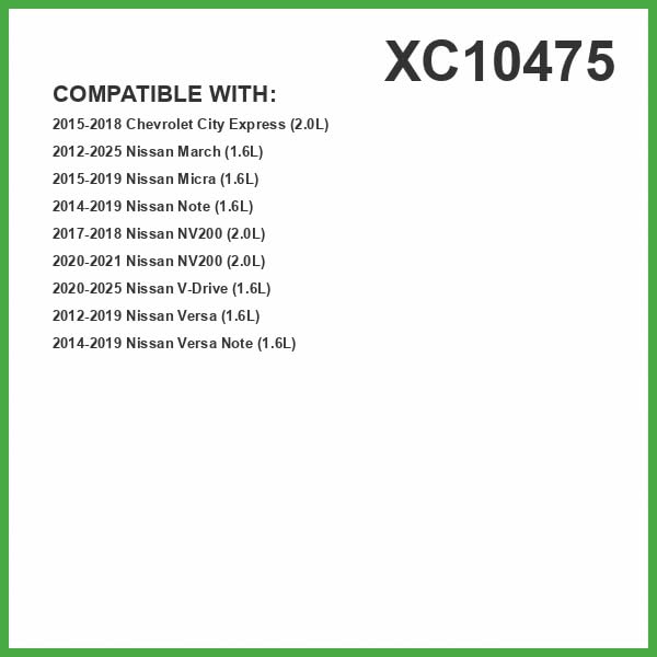 ECOGARD XC10475 Cabin Air Filter Fits 20122024 Nissan March 20122019 Versa 20142019 Versa Note 20172021 NV200 20152019 Micra 20152018 Chevrolet City Express - Image 3