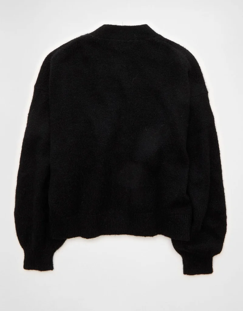 American Eagle AE V-Neck Bow Cardigan