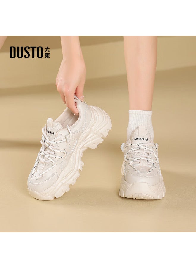 Dusto Platform Dad Sneakers Spring Autumn New Sports Shoes Fashion Trend Casual Women's Shoes 0205