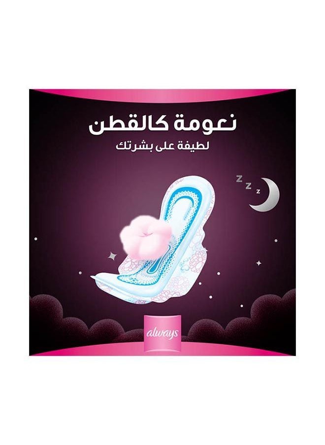 2In1 Feather Soft  Maxi Thick Long Sanitary Pads With Wings 24 Pads