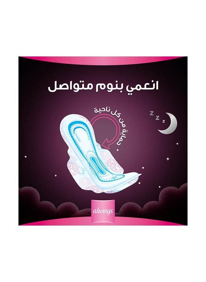 2In1 Feather Soft  Maxi Thick Long Sanitary Pads With Wings 24 Pads