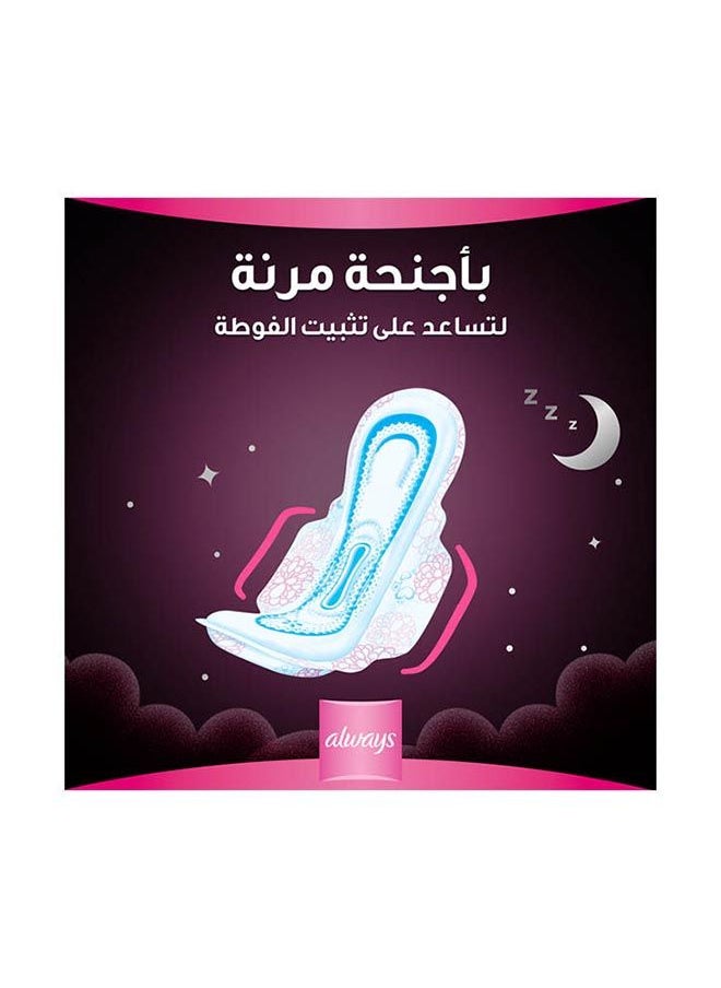 2In1 Feather Soft  Maxi Thick Long Sanitary Pads With Wings 24 Pads