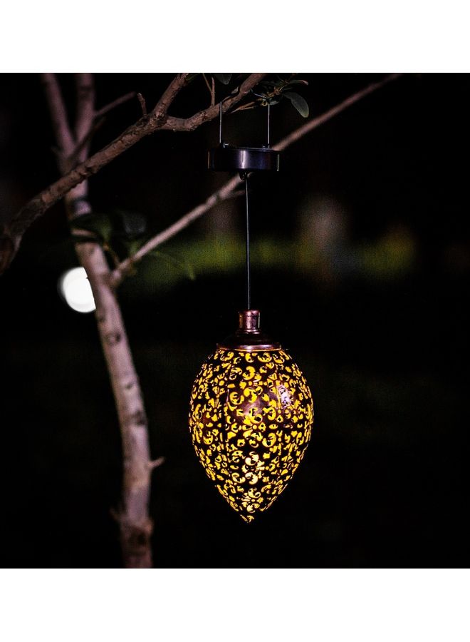 NIBEMINENT Water Drop Design Lamp Yellow 10X10x20cm