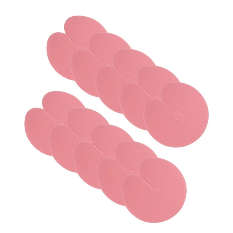 Hair Extension Tool Kit 250 Pcs Heat Shield Guards For Hair Extensions Protector Shields Thick Templates Bonding Keratin Guard(Pink) - Image 1