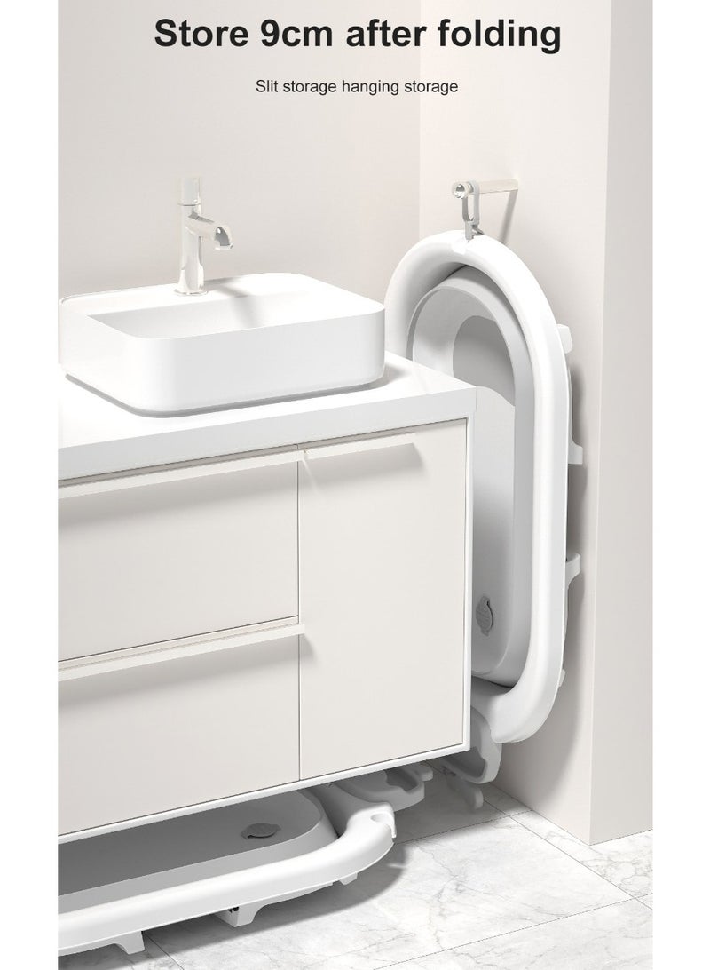 لحظة مرح حوض استحمام للاطفال قابل للطي مع مقياس حرارة - Image 3