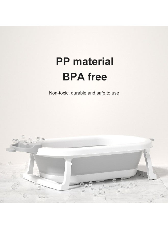 لحظة مرح حوض استحمام للاطفال قابل للطي مع مقياس حرارة - Image 4