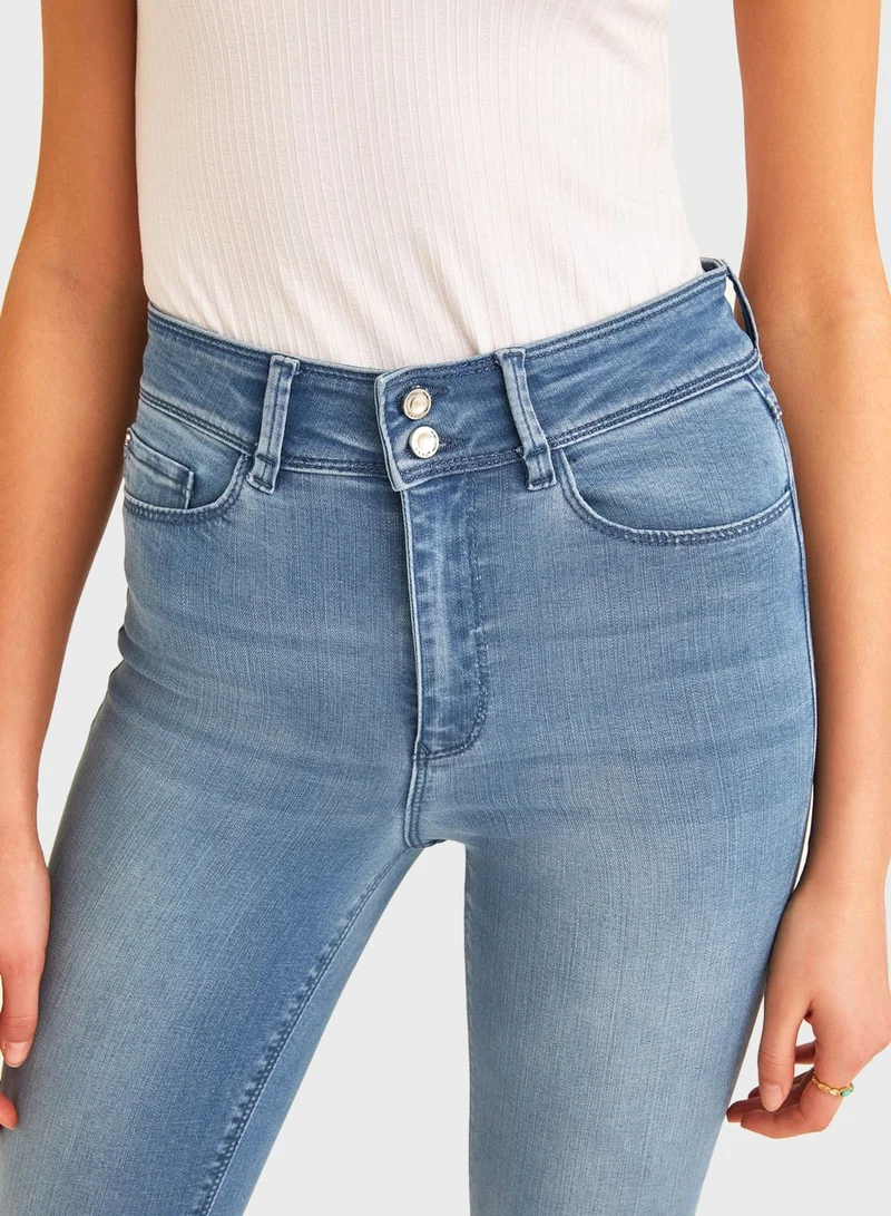 OXXO High Waist Skinny Jeans