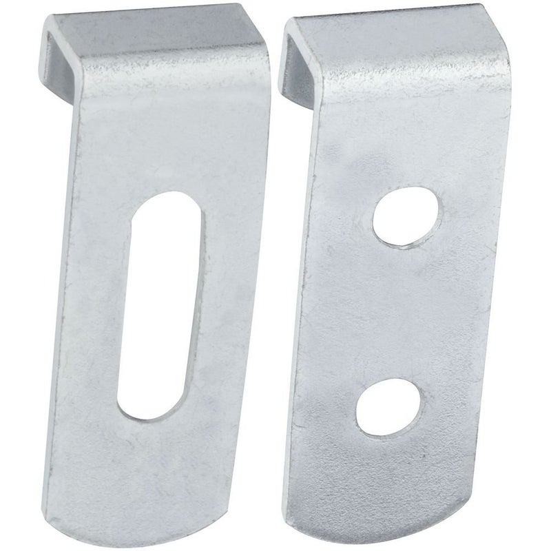 National Hardware N260372 V2559 Hidden Mirror Holders in Zinc plated 4 pack