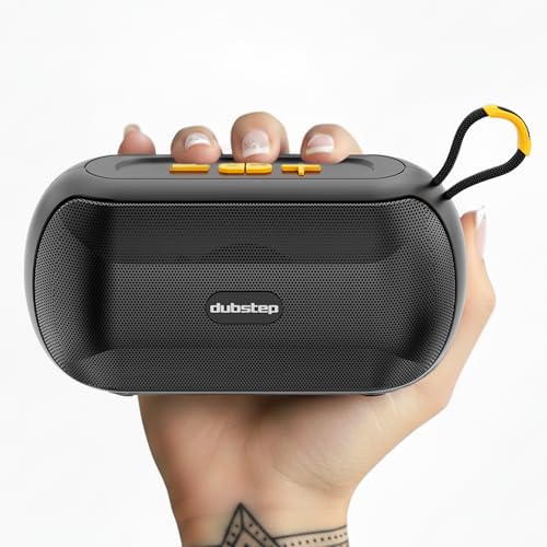 Dubstep Pop 1400 Wireless Speaker with 14W Output, 16 Hrs Playtime, 52mm Dynamic Driver, TWS Pairing (Black) - Image 1