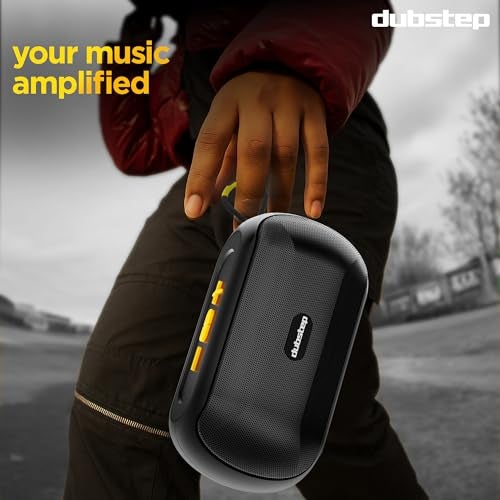 Dubstep Pop 1400 Wireless Speaker with 14W Output, 16 Hrs Playtime, 52mm Dynamic Driver, TWS Pairing (Black) - Image 5