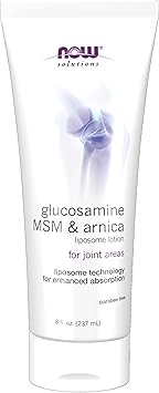 now Glucosamine MSM Arnica Liposome Lotion 237 ml - Image 1