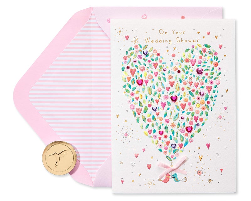 Papyrus Wedding Shower Card - Designed by House of Turnowsky (Happiness, Laughter and Love) - Image 1