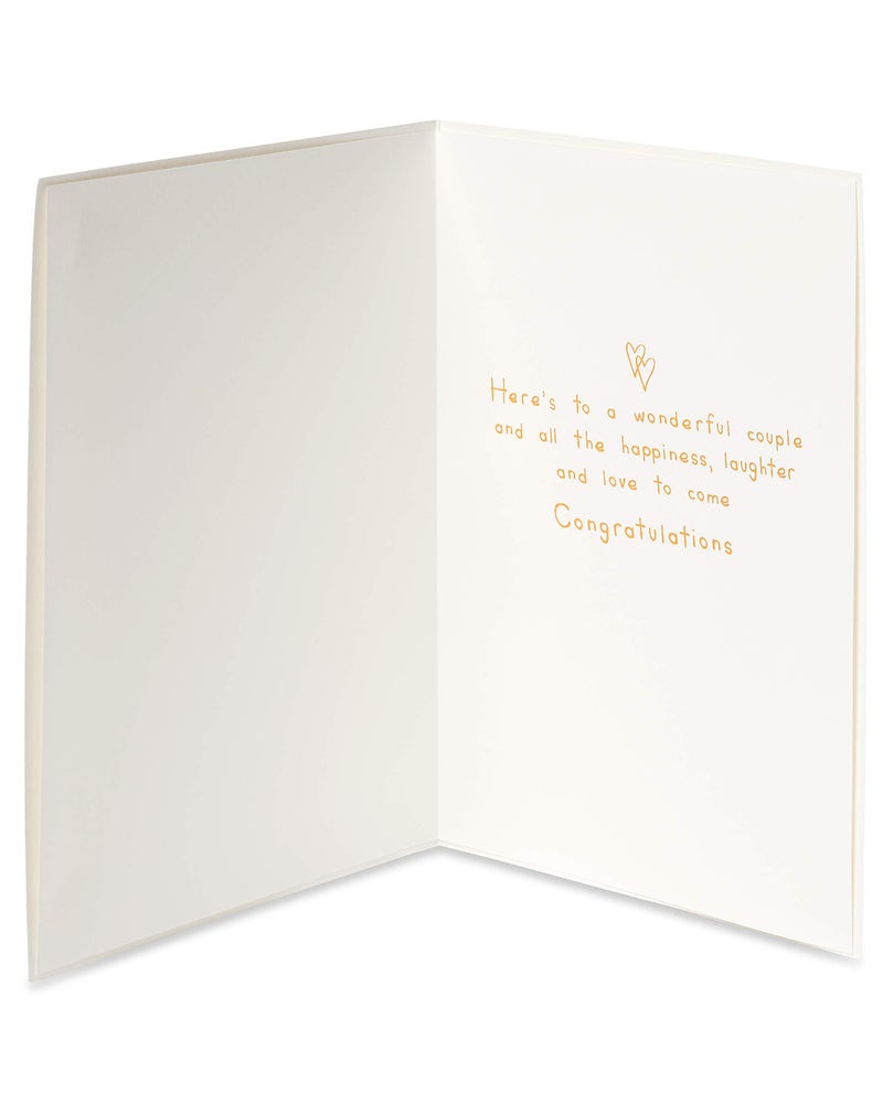 Papyrus Wedding Shower Card - Designed by House of Turnowsky (Happiness, Laughter and Love) - Image 2