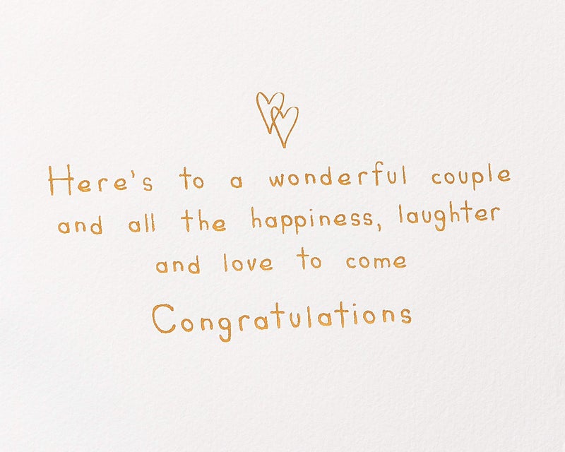 Papyrus Wedding Shower Card - Designed by House of Turnowsky (Happiness, Laughter and Love) - Image 3