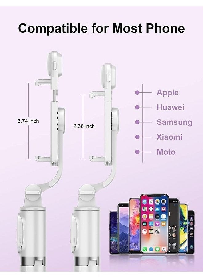 Selfie Stick with Light,Long Selfie Stick with Tripod Stand,Bluetooth Mobile Selfie Stick for Mobile Phone, Makeup,Selfie,Vlogging,Youtube,Live,Iphone (white)  - Image 5