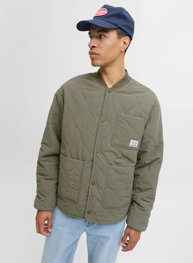 JACK & JONES Jack and Jones JJHERO Quilted Look Liner Jacket