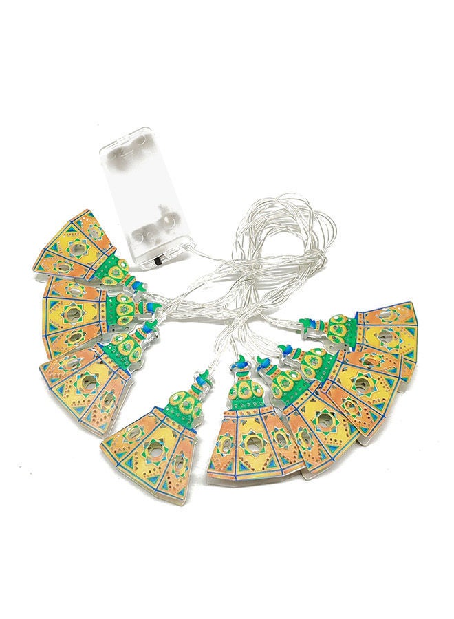 NIBEMINENT Ramadan String Lights Multicolour 200cm - Image 1