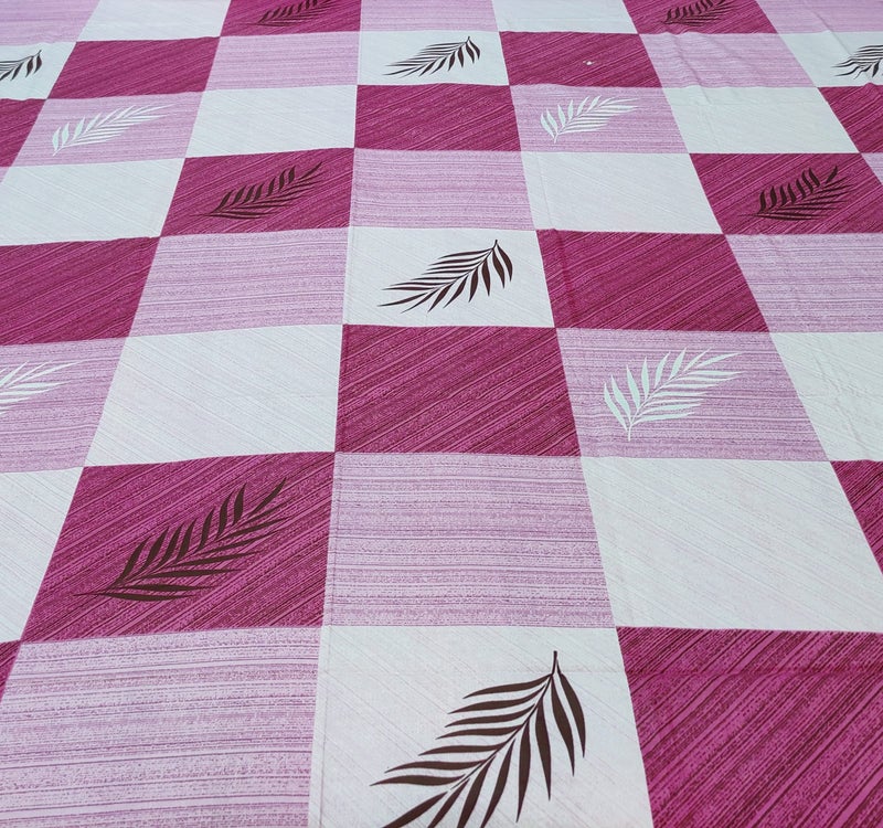 zebaya Home Pure Cotton 200TC Multicolor Printed Bedsheet for Double Bed. (Size 90X100 Inch) with 2 Pillow Cover (Multicolor C) - Image 2