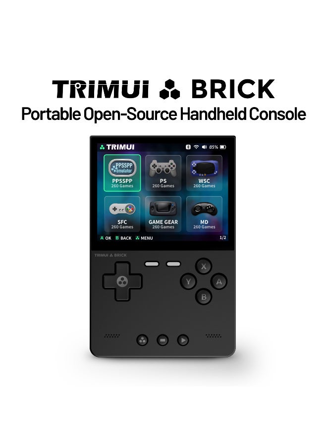 TRIMUI Brick Retro Game Console Portable Retro Gaming WiFi Multiplayer 3.2-inch 1024*768 IPS Screen 3000mAh Built-in 64G TF Card Linux Retro Handheld - Image 1