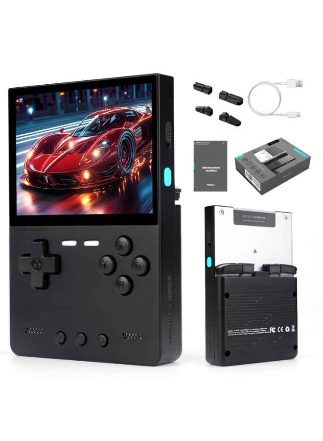 TRIMUI Brick Retro Handheld Game Console, Mini Video Gaming Console, 3.2'' Retro Gaming Console with IPS Screen 64G TF Card 14000+ Classic Games 30+ Emulators 3000mAh Battery Linux System - Image 1