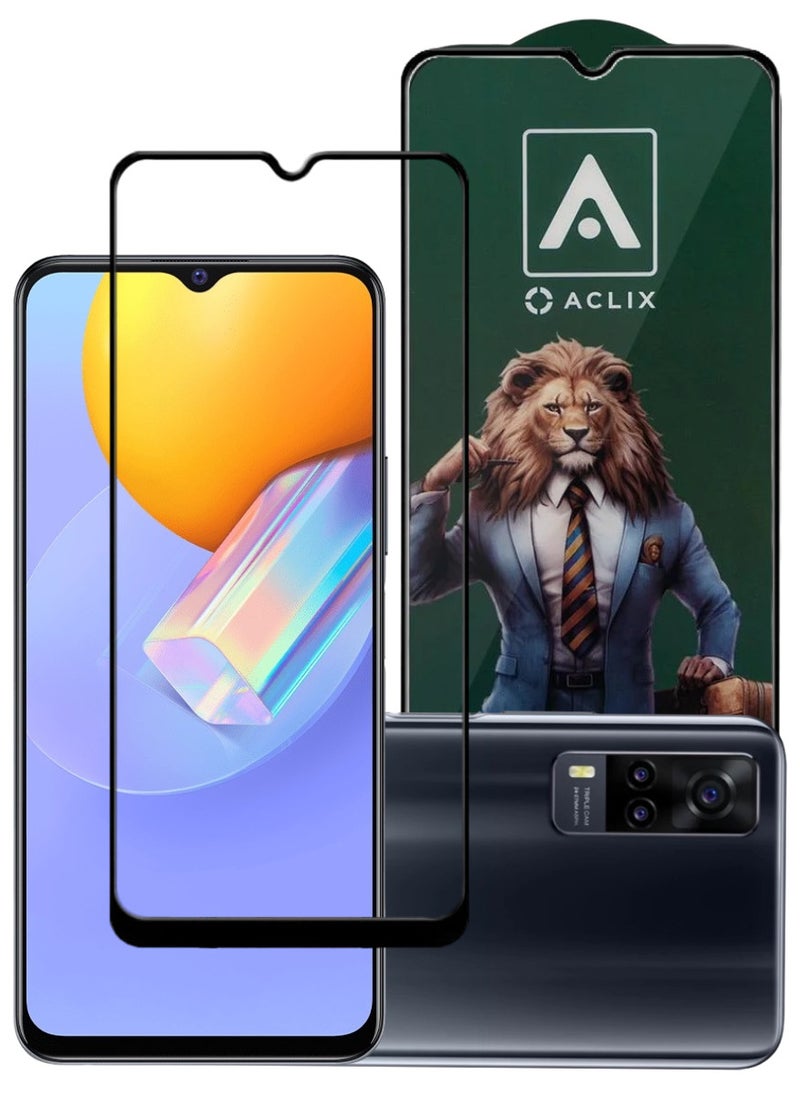 ACLIX Antistatic ESD Dustproof Premium Quality High Definition Tempered Glass Screen Protector Designed For vivo Y31 - Image 1