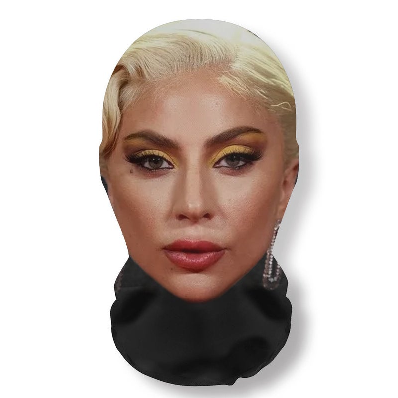 قناع وجه كامل ثلاثي الأبعاد مضحك مع رمز تعبيري - Image 1
