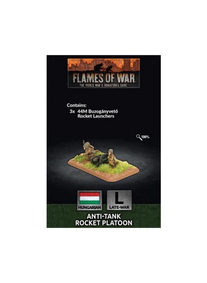 Gale Force Nine Battlefront Miniatures Flames Of War: 44M Buzoganyveto Rocket Launcher Platoon(Hu707) - Image 1