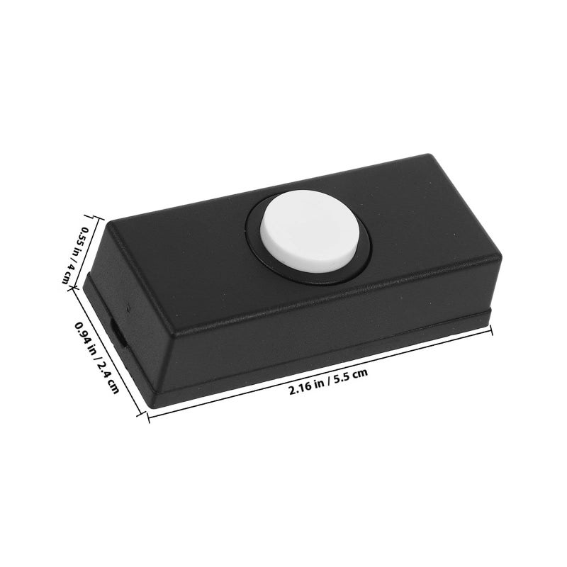 Wired Doorbell Button Vintage Wall Mounted Outdoor Replacement for Home Chimes - Image 3