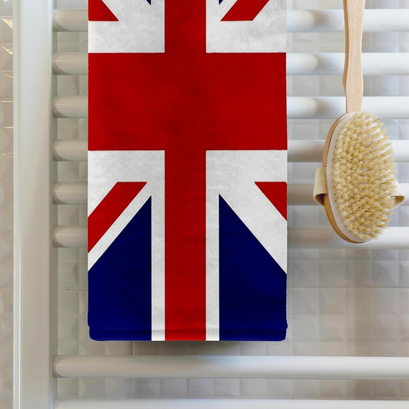 3DROSE 3D Rose Union Jack Old British Naval Flag TWL_62560_1 Towel, 15" x 22" - Image 2