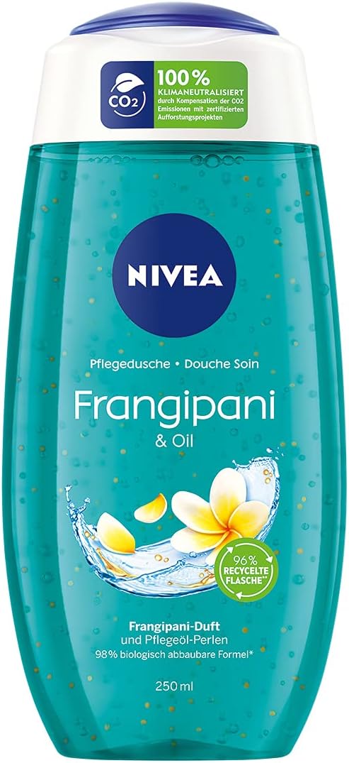 NIVEA Frangipani Oil Refreshing Body Shower Gel 250ml