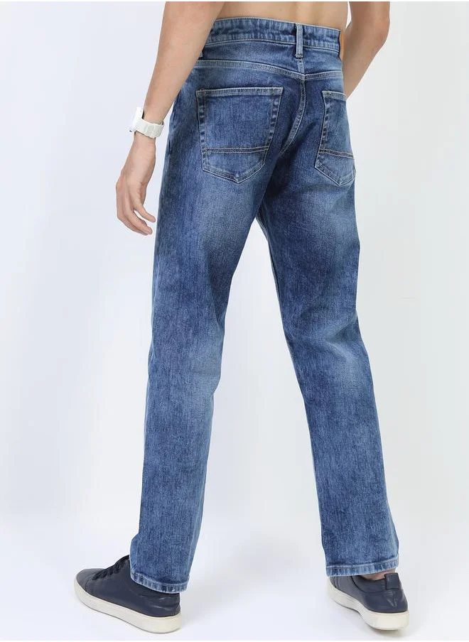 هاي لاندر Mid Rise Light Fade Jeans