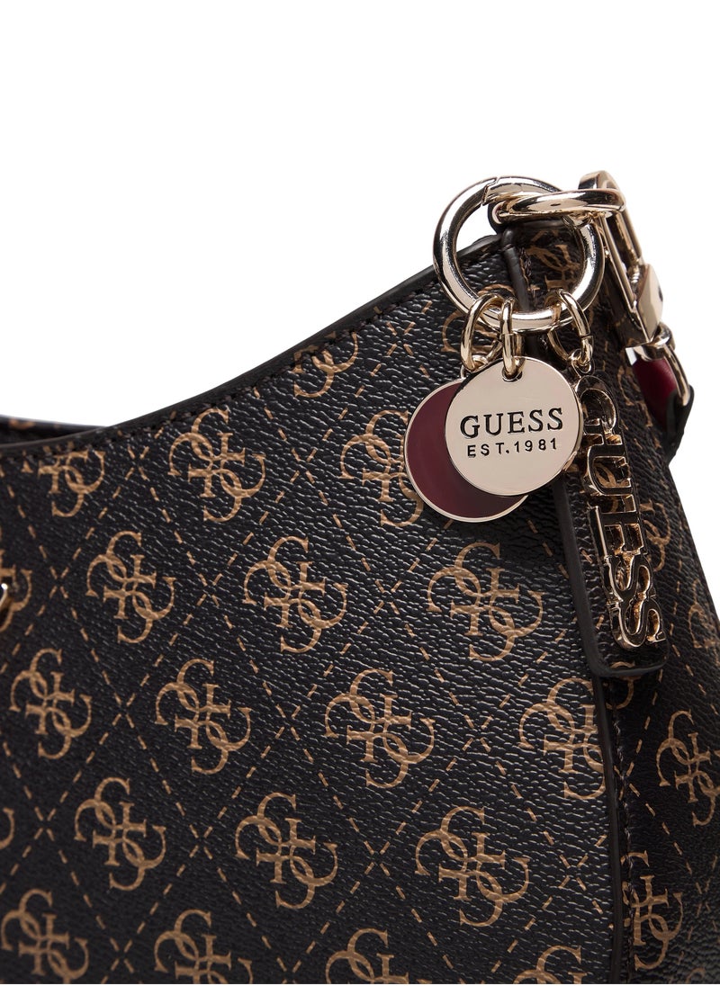 GUESS - Guess Noelle Top Zip Shoulder Bag Bag - Image 1