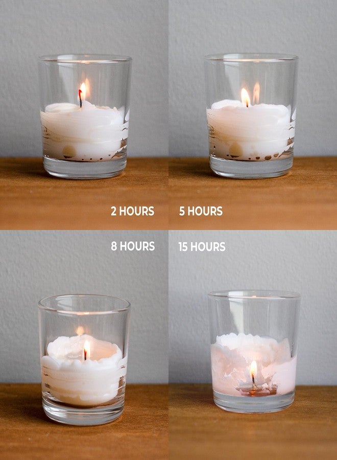 CANDWAX Unscented Ivory Votive Candles Set of 36 - Clean-Burning, Long-Lasting 15 Hour Burn - Ideal for Weddings, Home Décor, Spa, Events - Bulk Value for Versatile Use - Image 4