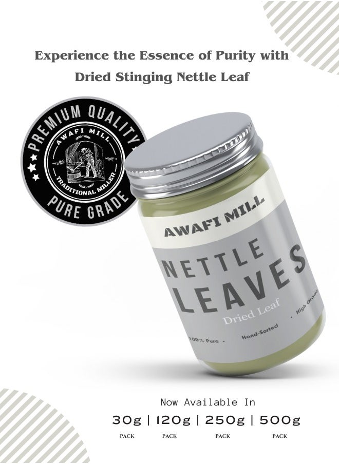 Awafi Mill Awafi Mill Nettle Leaf | Farm Fresh Loose Pack | Cut and Sifted Natural Product  - Image 4