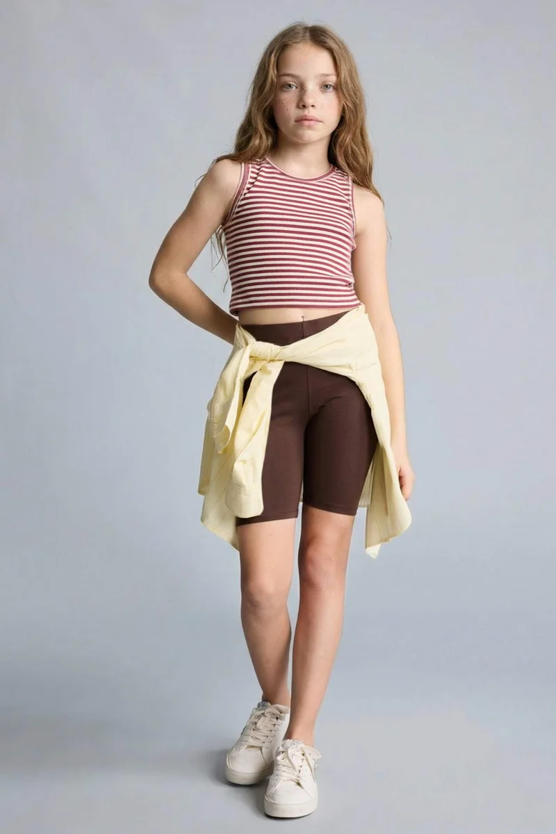 ديفاكتو Girl Biker Short Leggings