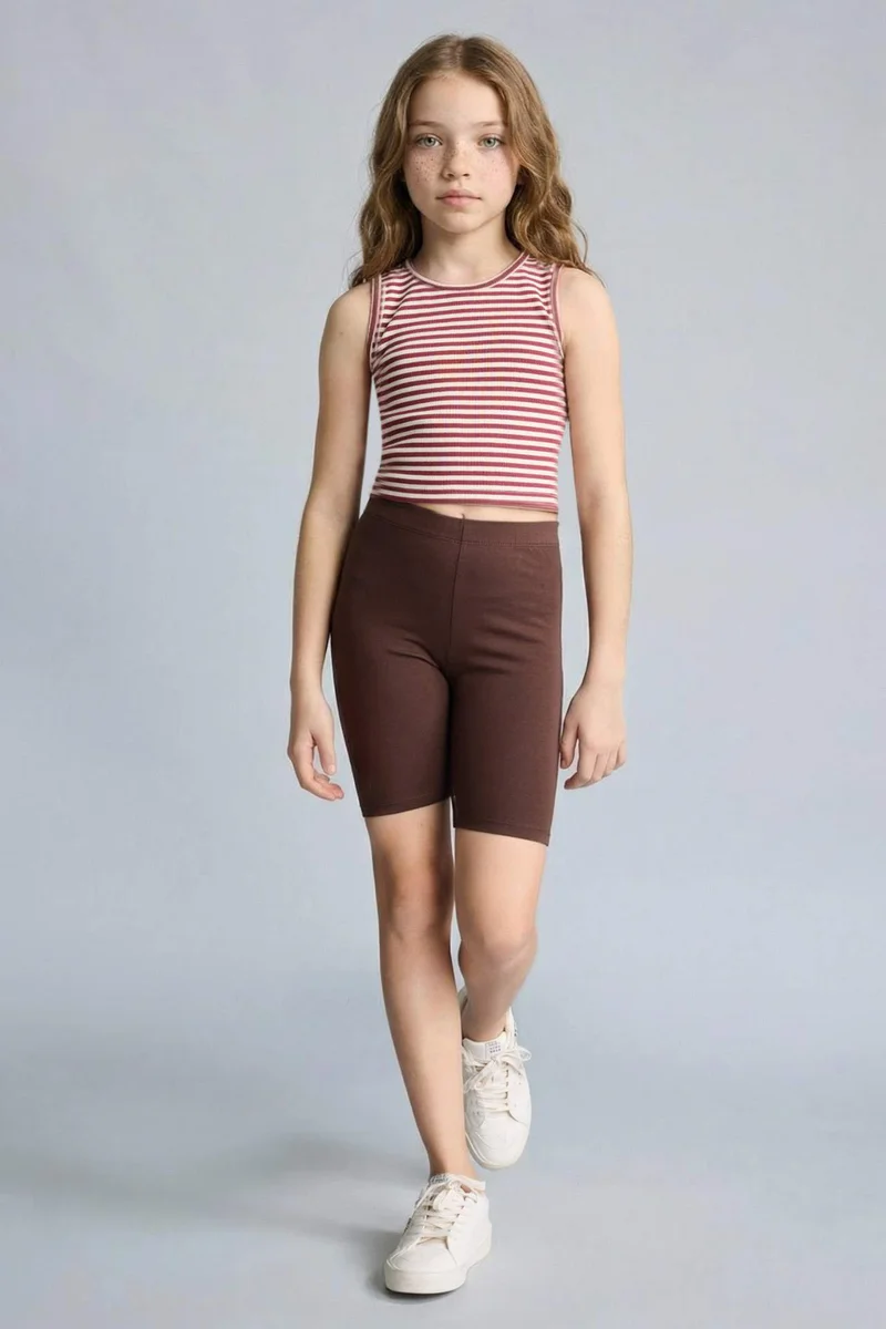 ديفاكتو Girl Biker Short Leggings
