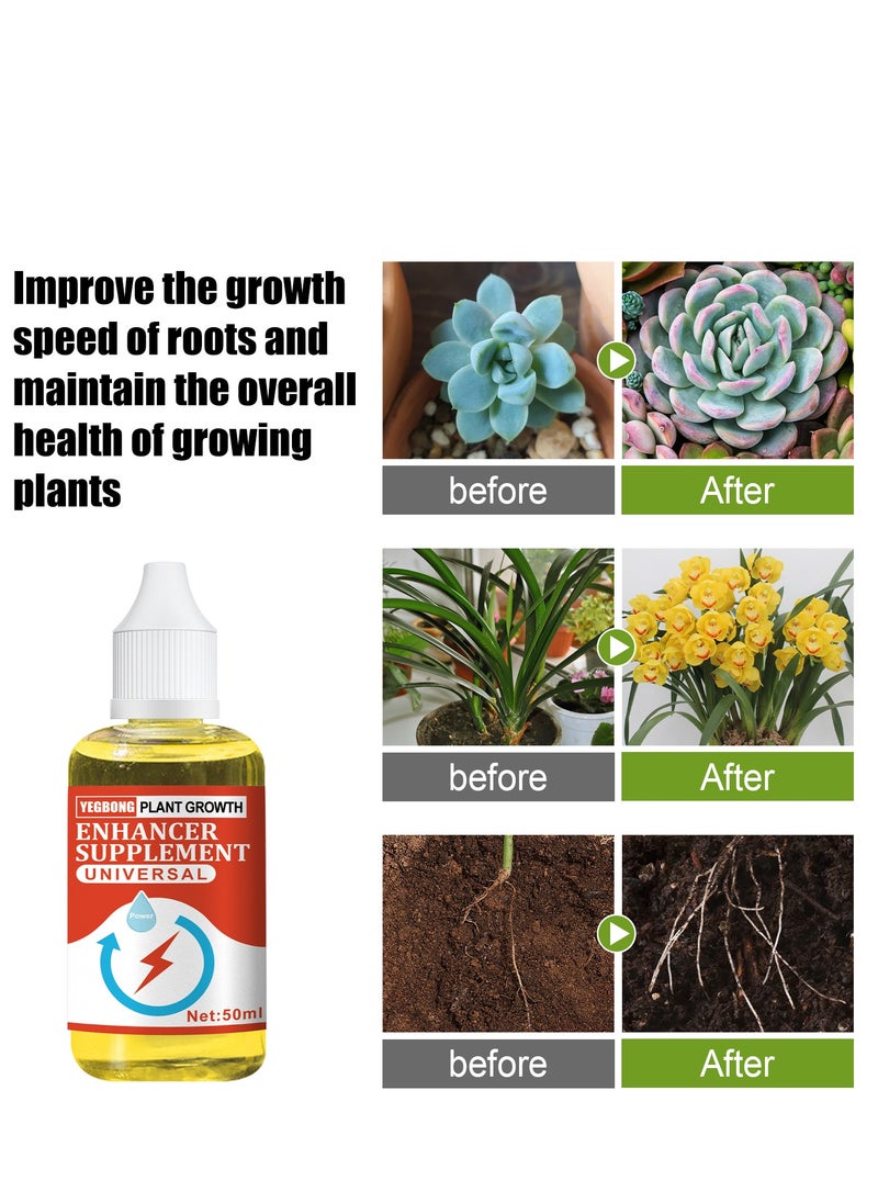YEGBONG Plant Growth Enhancer Supplement Universal for Transplant and Rescue The Disease Seedlings, Promotes Rooting  - Image 2