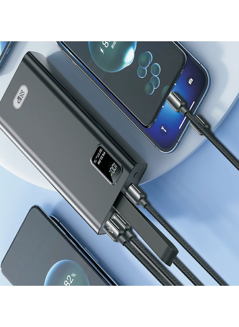SPON 40000 Portable Charger with 22.5W PD Connector and Dual USB Ports, very useful for people who use electronic devices while... Read More  - Image 3