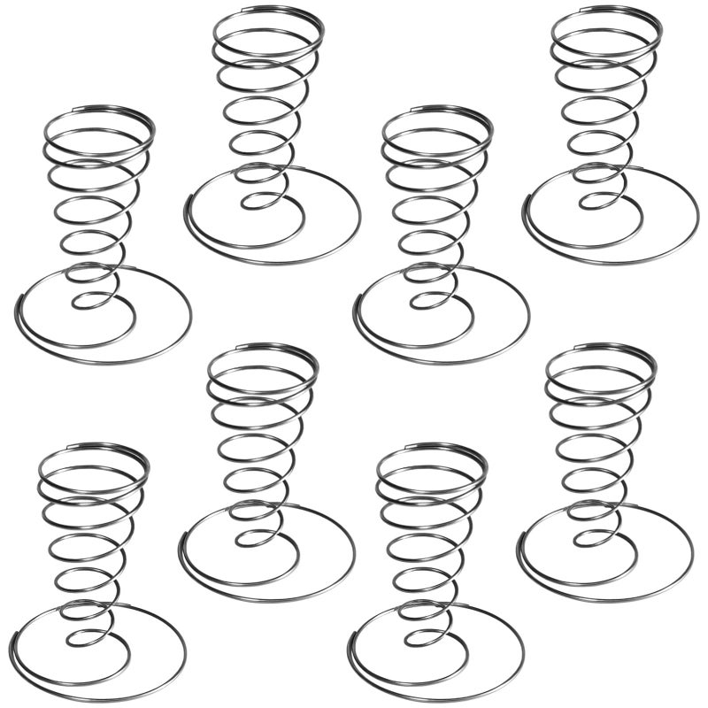 Set of 8 Stainless Steel Ice Cream Cone Holders for Stable Serving Easy to Clean - Image 2