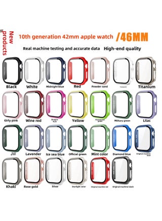 Suitable For Apple Watch Protective Case 10 Generation 42mm/46mm Case Film Integrated Case I Watch S10 Protective Case-Color:24.silver-Dimensions:S10-42mm (with Opp Bag) - pzsku/Z164A2CDDC938442E9A9EZ/45/_/1742203759/a3fd6e33-5a26-4c0f-98d0-15eff3ed2a08