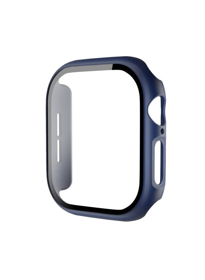 Suitable For Apple Watch Protective Case 10 Generation 42mm/46mm Case Film Integrated Case I Watch S10 Protective Case-Color:24.silver-Dimensions:S10-42mm (with Opp Bag)
