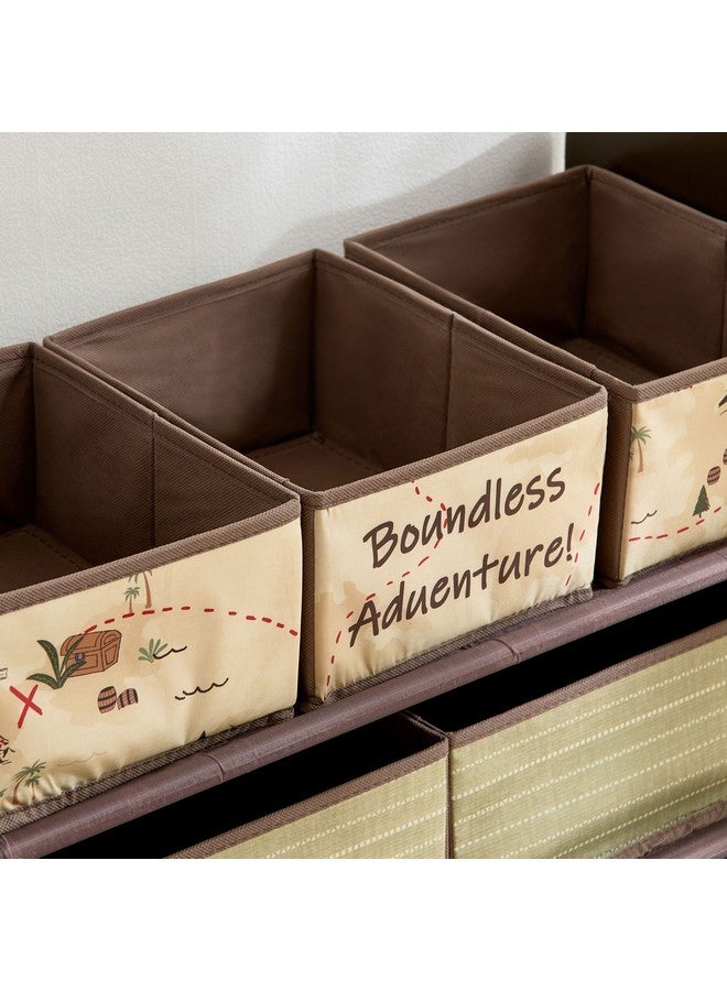 Home Box Adventurer Candice Colorchoc Fabric Storage Rack With 6 Bins 63 X 30 X 70 Cm - Image 3