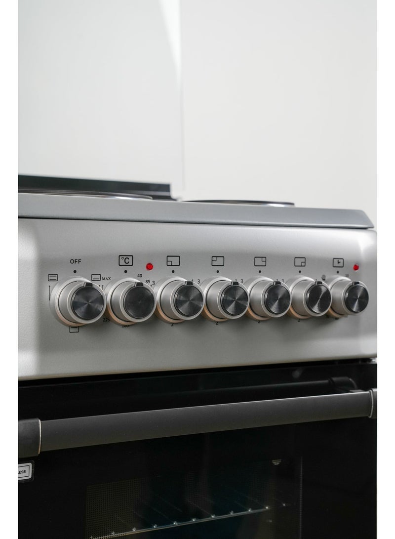 جنرال جولدن موقد طهي كهربائي جنرال جولدين 57×57 سم، 4 شعلات، أمان تام، شعلة أوتوماتيكية، - Image 5