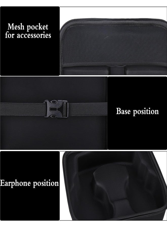 Aproca Hard Case Compatible with Logitech G Astro A50 X/Astro Gaming A50 Wireless Dolby Gaming Headset, Portable Storage Bag for Accessories (Black) - Image 3