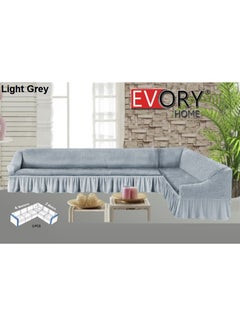 EVORY HOME Sofa Cover 2-Pieces 4m and 3m Super Stretchable Anti-Wrinkle Slip Flexible Resistant 