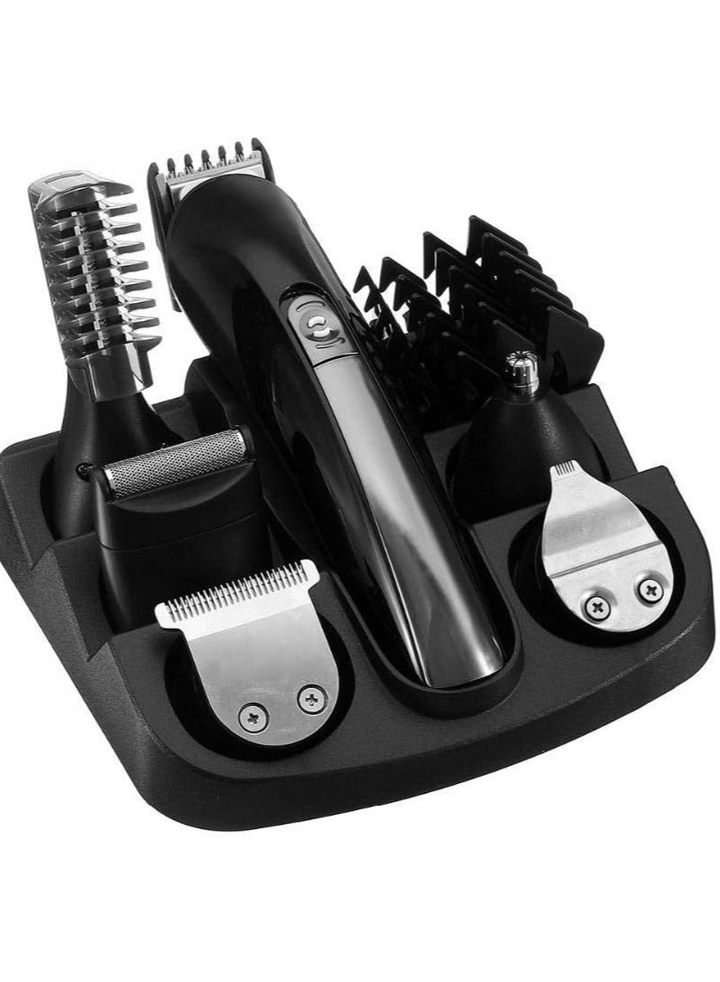 Generic Men's Hair Trimmer, Electric Nose Hair Trimmer for Beard, Head, Face and Body, Cordless Hair Clipper Waterproof USB Rechargeable  - Image 2