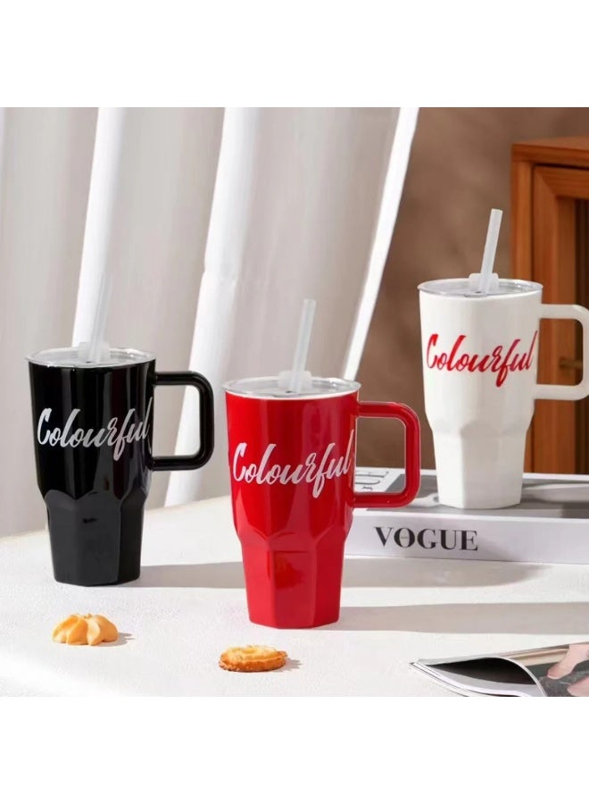 Mug with Straw - Image 2
